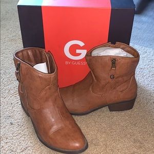 G by Guess Wiicked-M Medium Brown Boots